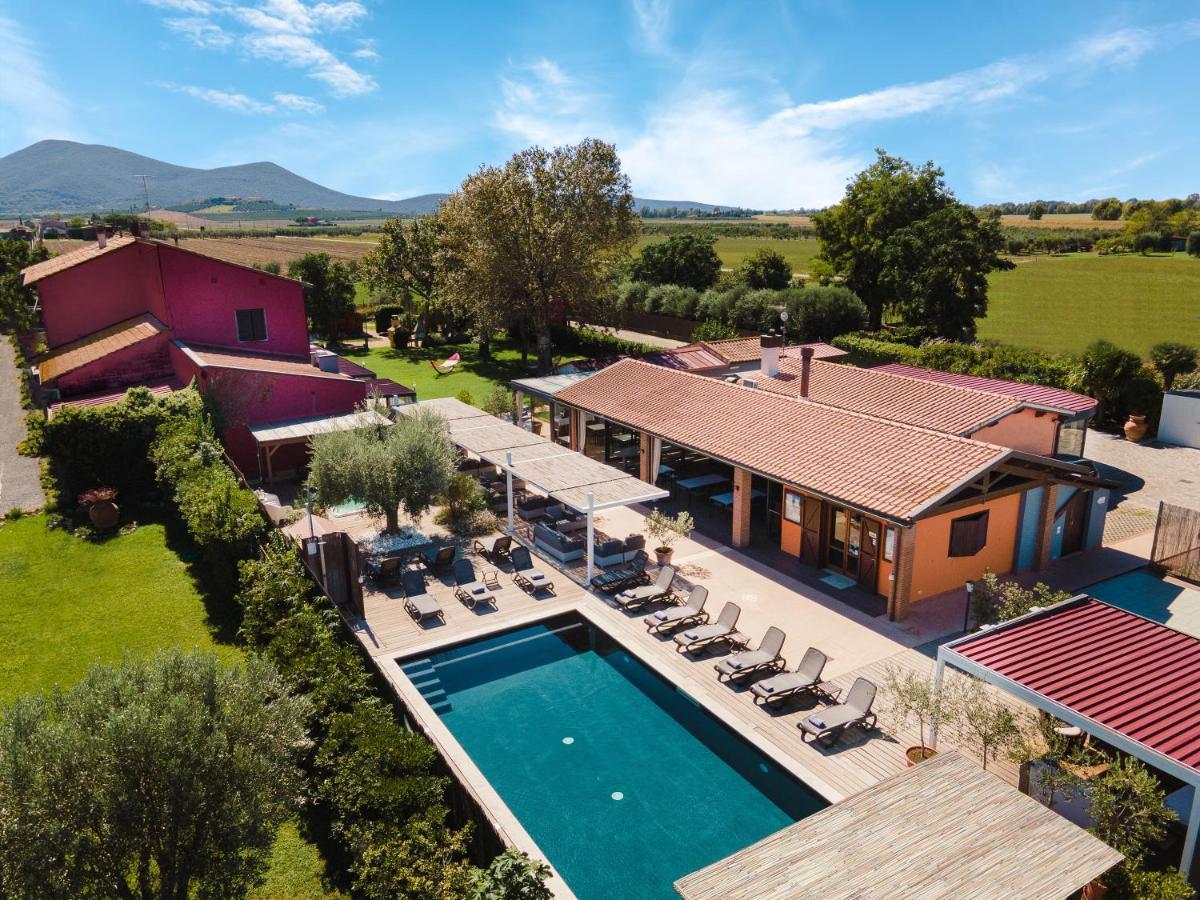 Country Resort Le Due Ruote Alberese Buitenkant foto